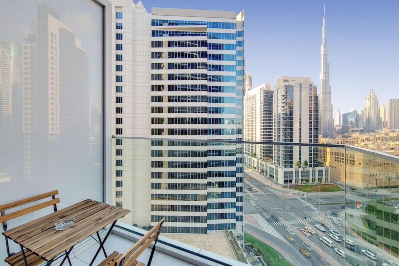 Marquise Square Tower, Business Bay - Bright Studio Dubaj Exteriér fotografie
