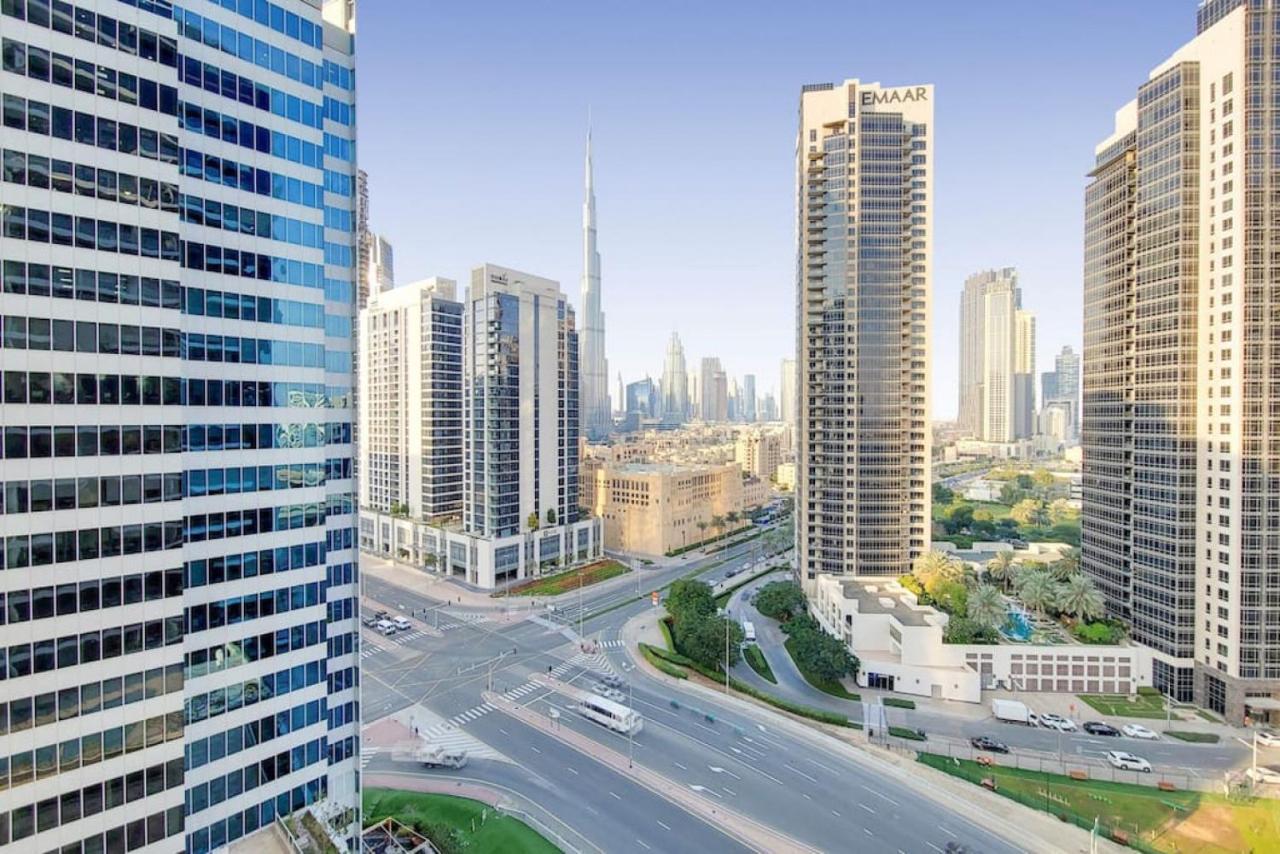 Marquise Square Tower, Business Bay - Bright Studio Dubaj Exteriér fotografie